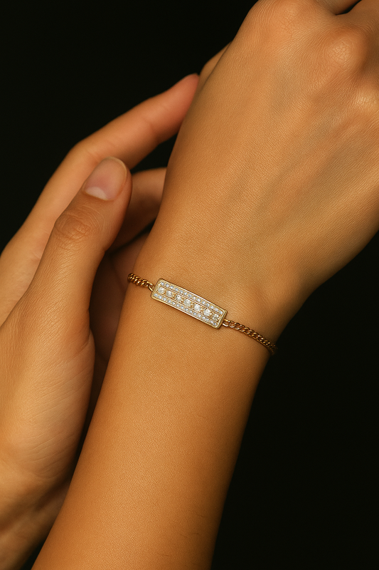 Crystal link Bracelet