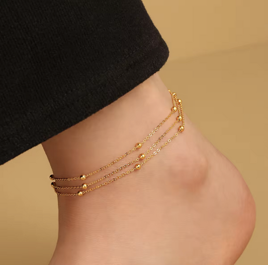 Ethnic Beads Anklet