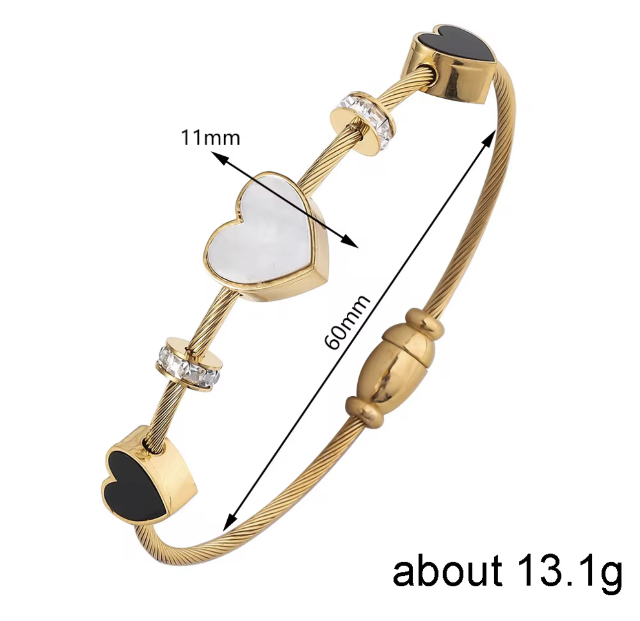 Heartline cuff