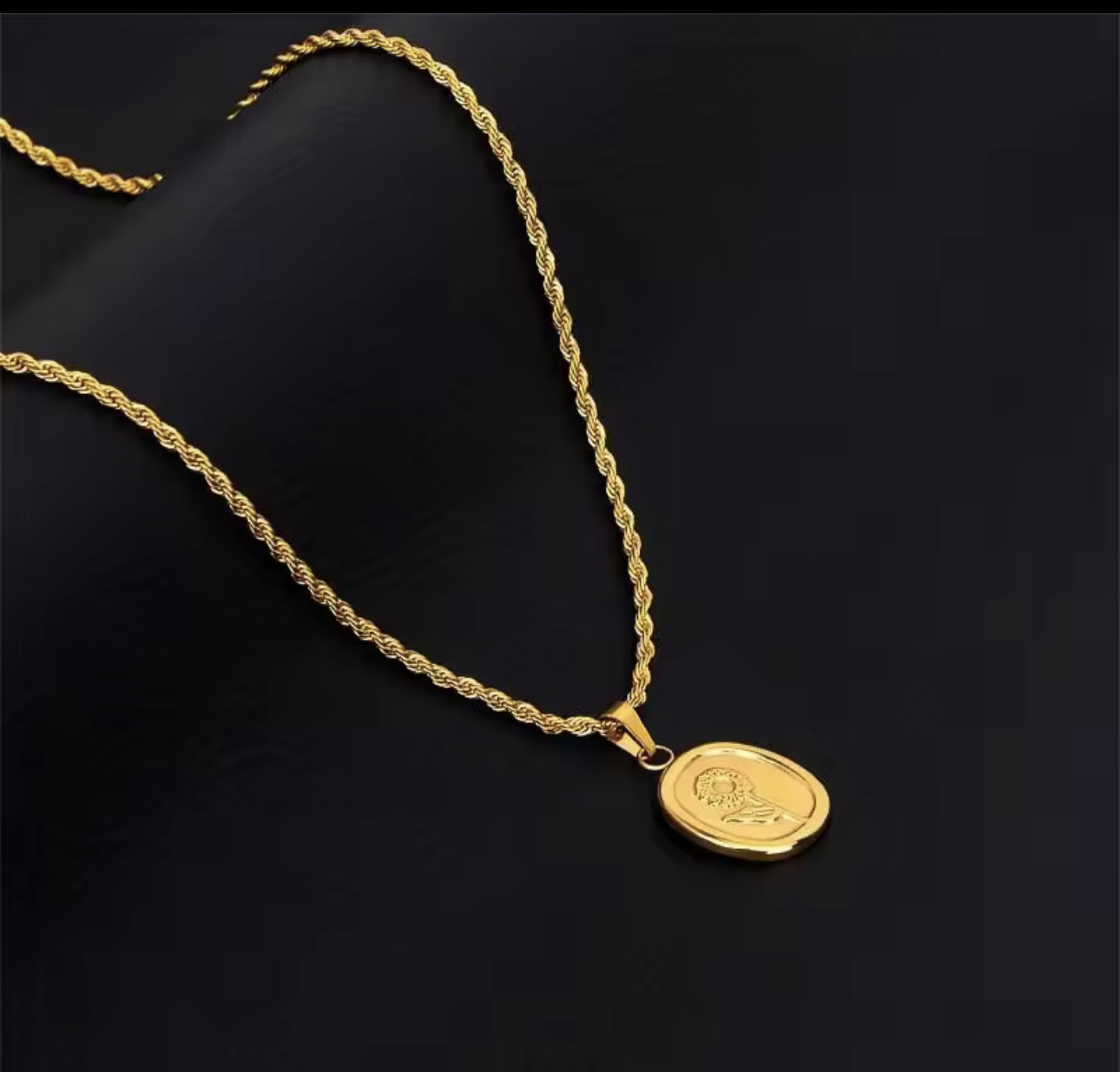 Sun medallion