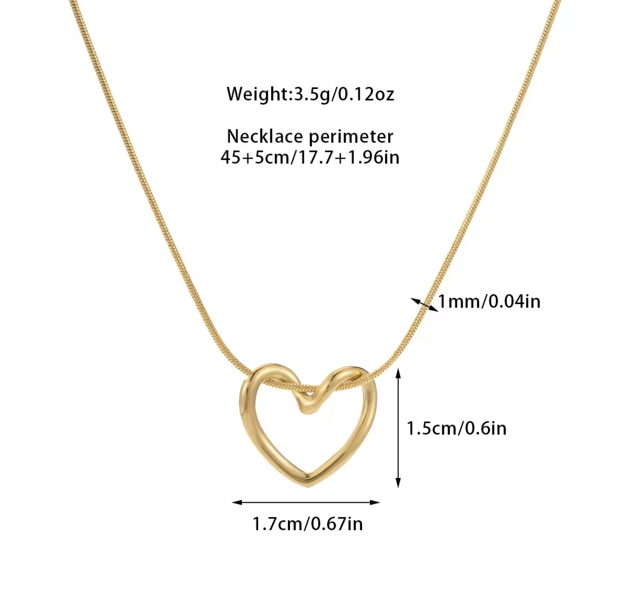 Hollow Heart Chain