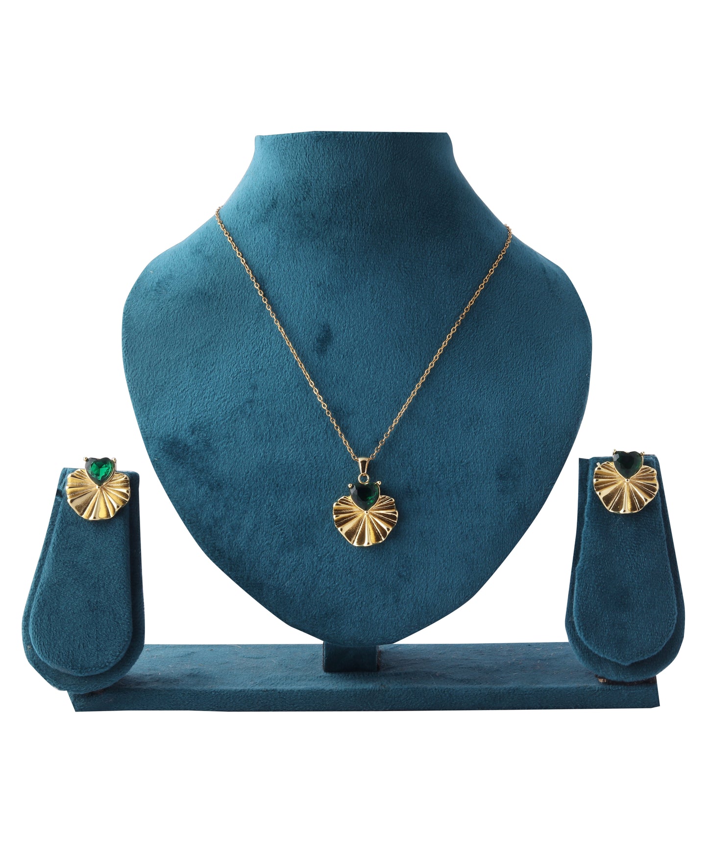 Golden Emerald set