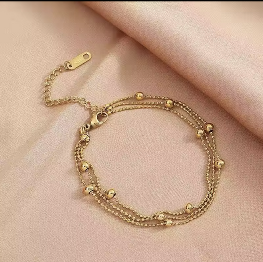 Ethnic Beads Anklet