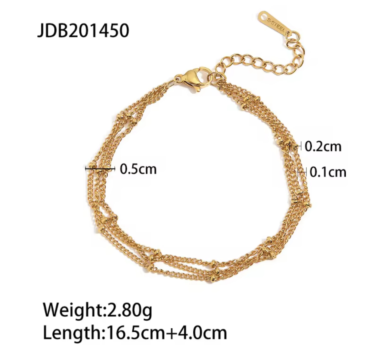 Ethnic Beads Anklet