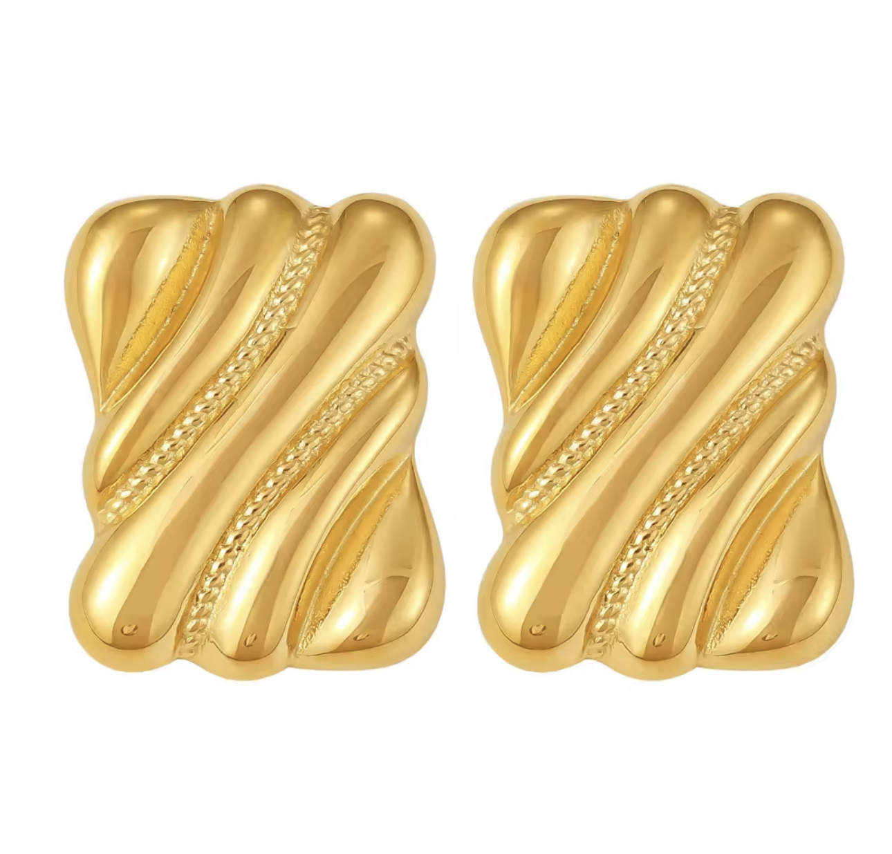 Bold Curve Studs
