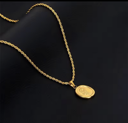 Sun medallion