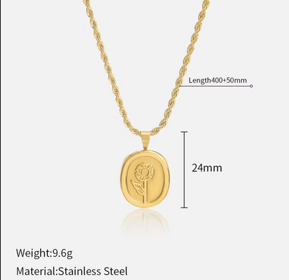 Sun medallion