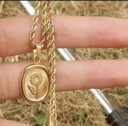 Sun medallion