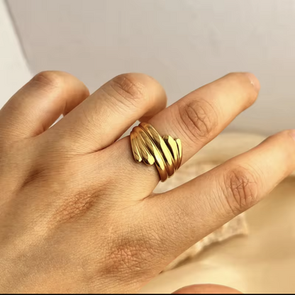 Golden Crest Ring