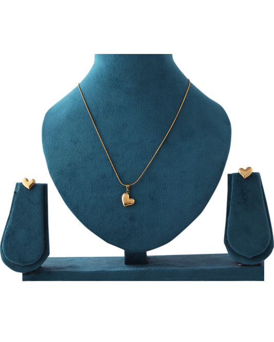 Golden heart set
