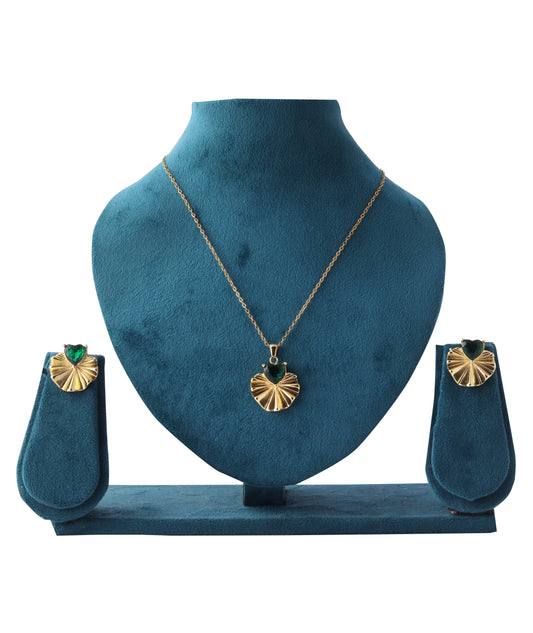 Golden Emerald set